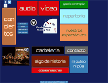 Tablet Screenshot of cordophonia.com